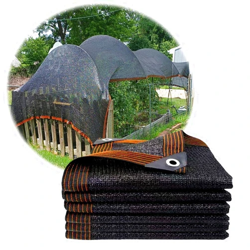 Generic Garden 90% Shade Cloth Sun Shade Fabric for Outdoor Pergola Windscreen Mesh Tarp and Reinforced Grommets Kennel Chicken Coop Greenhouse Shade Cover Canopy(2x3.0m (6.6x9.8ft))