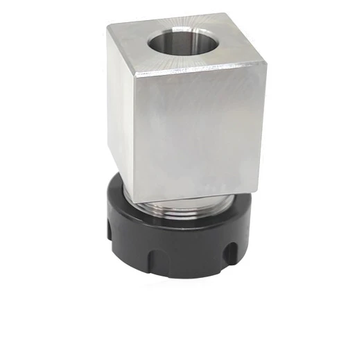 Lzcdelyxiao ER-25 Square Collet Block, ER-25 Square Collet Chuck Block, ER-25 Square Collet Holder, Workholding Holder, 0.005 mm Accuracy, High Concentricity, Finish Machining