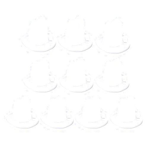 Dhoua 10 Packs VF110 Filters Replacement for Black and Decker Hand Vacuum Filter by Replaces CHV1410L HHVI315JO42 CHV9610 CHV1210 CHV1510 HHVI315JO32 HHVI320JR02 BDH2000L 90558113-01