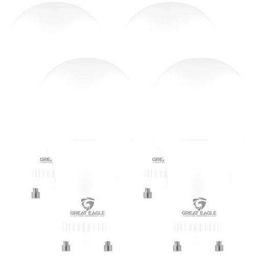 Great Eagle Lighting Corporation 15W (100W Equivalent) GU24 LED Light Bulb Dimmable 3000K Soft White, UL, Replace CFL Twist-in 2 Prong (4-Pack)