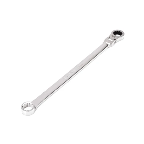 TEKTON 22 mm Long Fixed/Flex Head 12-Point Ratcheting Box End Wrench | WRB35422