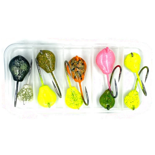 END GAME Tautog Jig, Sheepshead Jig, 2 Pack, Standup Style Tog Jig, Ultra Tough Powder Coat Finish with 2X hook, 1/2-2oz Sizes, Multiple Colors, Made in The USA