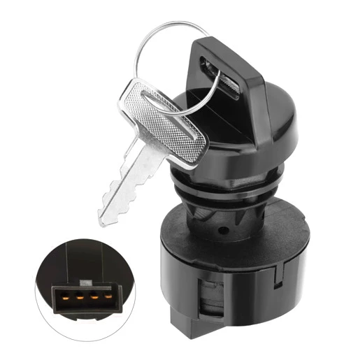 M MATI Ignition Key Switch 2 Position 4 Pin for Polaris 2000-2001 Sportsman Scrambler Magnum Trail Blazer Trail Boss Xpedition Xplorer 2003-2011 Outlaw Predator 4110264 4012163