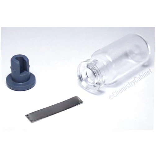 Chemistry Cabinet Palladium Metal Strip/Electrode 99.95% Pure Element 46 Pd Chemistry Sample - - Science experiment - Chemistry kit - Periodic Table, Element Collection, Transition Metals