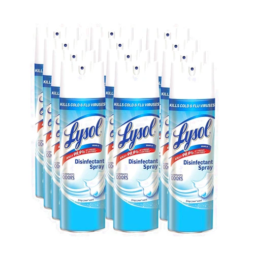 Lysol Disinfectant Spray, Crisp Linen, 228oz (12X19oz)