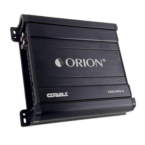 AVD Orion Cobalt 2 channel amplifier – Class A/B Dual channel Amplifier 750W RMS 1500W Max, Car Electronics Car Audio Subwoofer 2 Ohm Stable Bass Boost MOSFET Full Range Amplifier for Car Speakers Sub Amp
