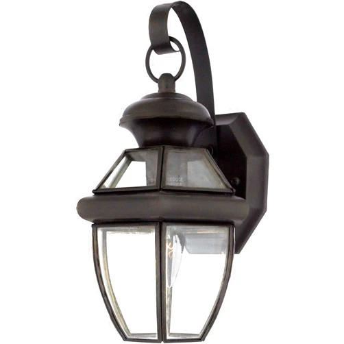 Quoizel NY8315Z Newbury Outdoor Wall Lantern Wall Mount Lighting, 1-Light 150 Watt, 12