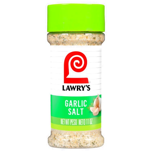 Lawry's Lawry’s Garlic Salt, Coarse Ground with Parsley, No MSG Added, Kosher Certified, Flavorful Salt for Chicken, Pork & Steak, 11 oz