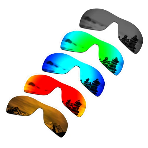 SmartVLT Set of 5 Men's Replacement Lenses for Oakley Antix Sunglass Combo Pack S02