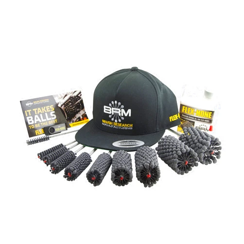 Flex-Hone Brush Research 14353 Automotive FLEX-HONE® Kit, Diameters Included: 10mm, 1/2