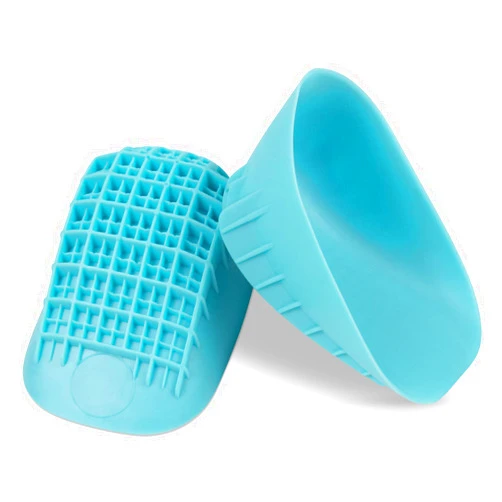 VIVEsole Heavy Duty Heel Cups for Heel Pain Relief & Support - Gel Cushion Shoe Inserts for Severs Disease & Plantar Fasciitis - Strong Honeycomb Pad for Women, Men, Kids - Fits Any Shoes - HSA/FSA Elegible