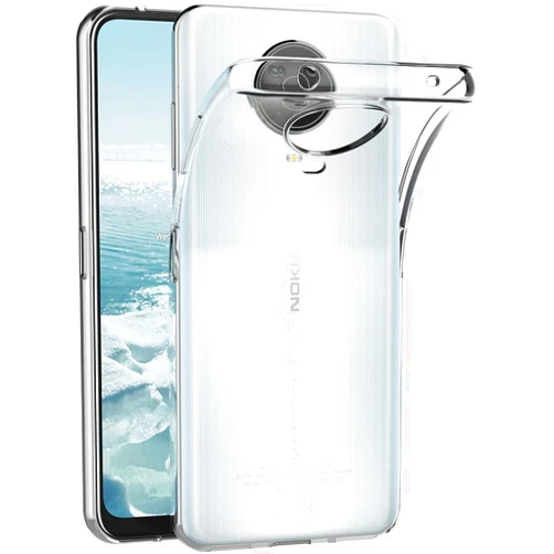 MaiJin Case for Nokia G10 / Nokia G20 (6.52 inch) Soft TPU Rubber Gel Bumper Transparent Back Cover