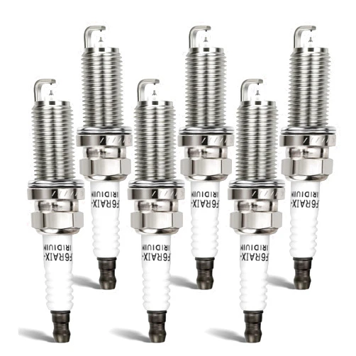 X4XZ 6619 Double Iridium Spark Plug Compatible with BMW Mercedes-Benz Lexus Toyota Saab Subaru Suzuki Volvo Replaces# LFR6AIX-11