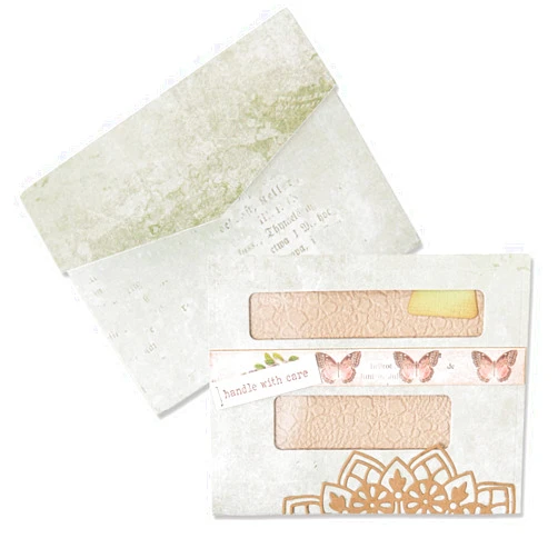 Sizzix Thinlits Dies By Eileen Hull 6/Pkg-Journaling Card, Envelope & Windows 666276