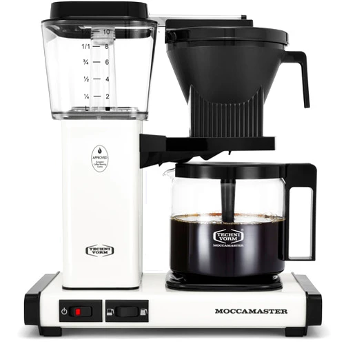 Technivorm Moccamaster Moccamaster 53933 KBGV Select 10-Cup Coffee Maker, Off-White, 40 ounce, 1.25l 40 ounce, 10-Cup, 1.25L Off-White