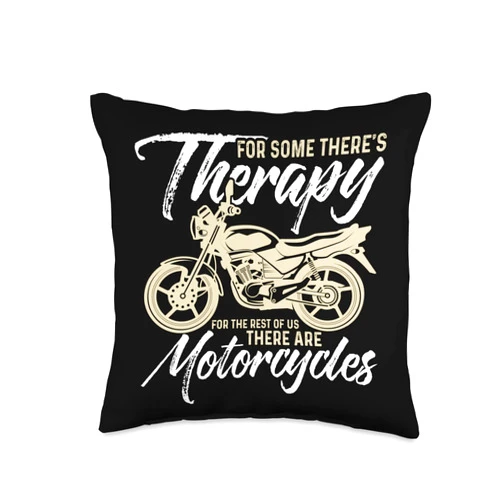Stuff For Bikers And Motocycle Racing For The Rest of Us There are Motorcycles Funny Biker Throw Pillow, 16x16, Multicolor