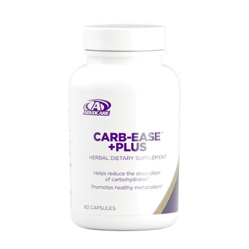 AdvoCare Carb-Ease Plus - Carb Blocker Supplement with Kidney Bean, Grape Seed & Green Coffee Extracts - Supports Healthy Metabolism* - 60 Capsules