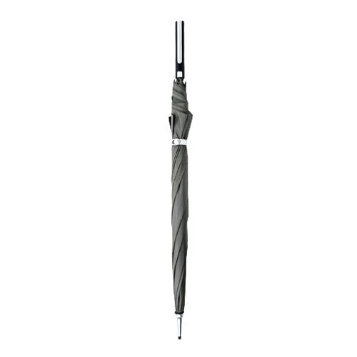 Generic Auto Open 8 Ribs 55 Inch Fiberglass Straight Umbrella with Stylish Handle