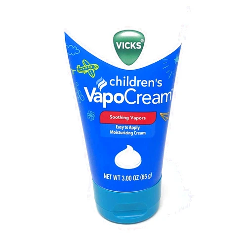 Vicks Childrens VapoCream, Soothing Vapors Moisturizing Cream 3oz