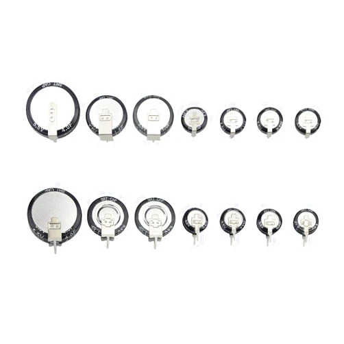 TOVOT 14 PCS 14 Value 5.5V Farad Capacitors 0.1 to 4 F Super Capacitor V Type Assortment Kit Set