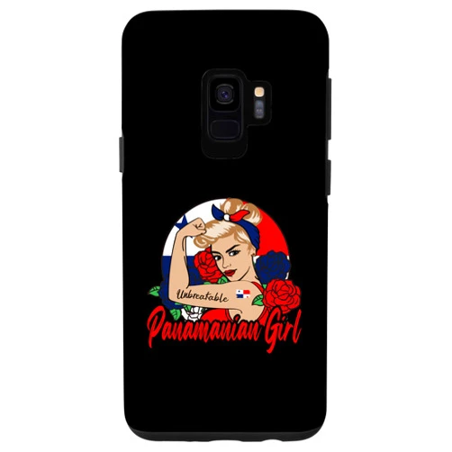 Panamamanian Girl Latina Galaxy S9 Panamanian Girl Panama Mujer Panamameña flag Case