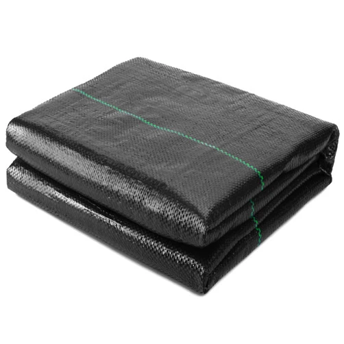 ZJIA 4FT x 50FT Weed Barrier Landscape Fabric 5.8oz Heavy Duty Woven Ground Cloth Cover Weed Block