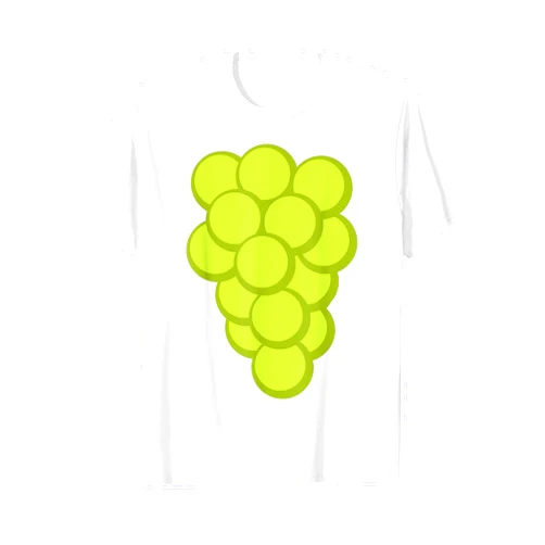 Funny Fruit & Vegetable Costume Co. White Grapes Matching Group Halloween Costume for Men Women T-Shirt
