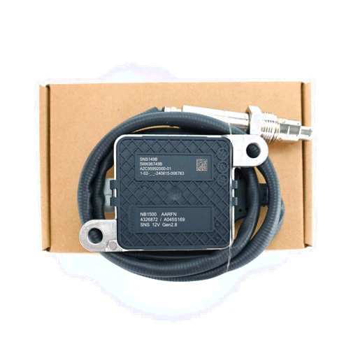 Generic 5WK96749B NOx Sensor Outlet 4326872RX Nitrogen Oxide Sensor Compatible with 2013-2018 Cummins ISX 15.0 ISX 11.9 Replace 2872942 904-6015 4326872