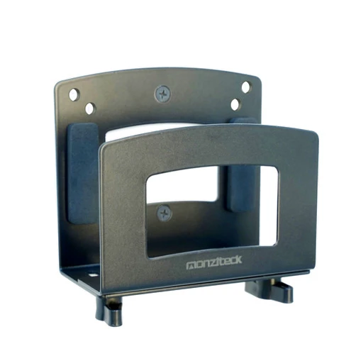 Monzlteck Adjustable Small Device Wall Mount Or VESA Mount Behind The Monitor |Design for Streaming Media Player, Switch, WII,Cable Boxes, Modems,Router,Power,Mini pc,mac Mini,OptiPlex MFF and More