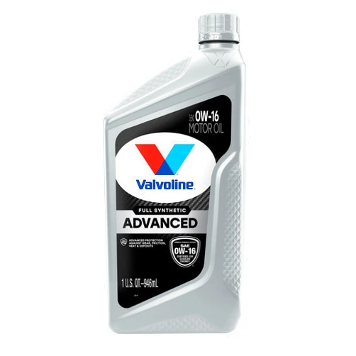 Valvoline Advanced Full Synthetic SAE 0W-16 Motor Oil 1 QT