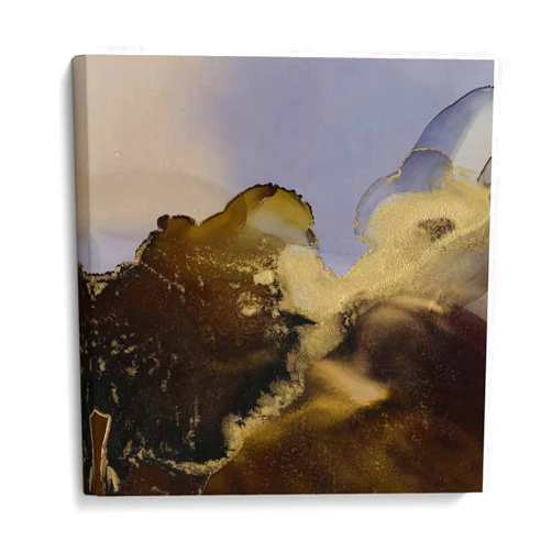 Canvas Lab Canvas Wall Art Decor Jupiter Daybreak III by the Artist Victoria Borges – Size: 14 x 14 in - Art subject: Abstract