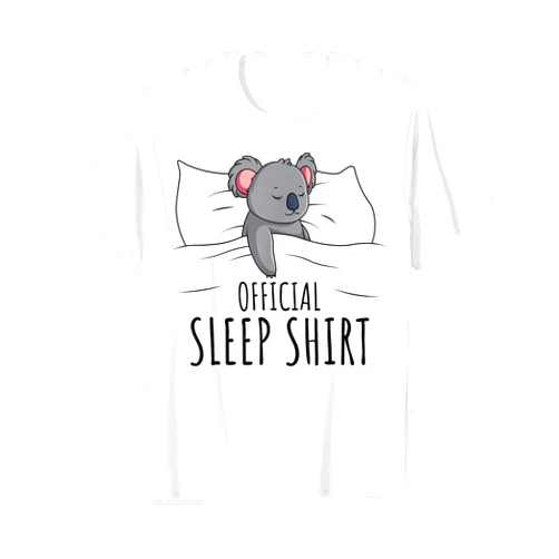 Official Napping Koala Pyjama Gift Idea Official Sleep Shirt Koala Lover T-Shirt