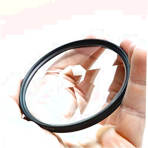 None/Brand 77mm Subtle Kaleidoscope Filter, Camera Glass Filter Colorful Glass Prism Changeable Number of Subjects Camera Photography Accessories