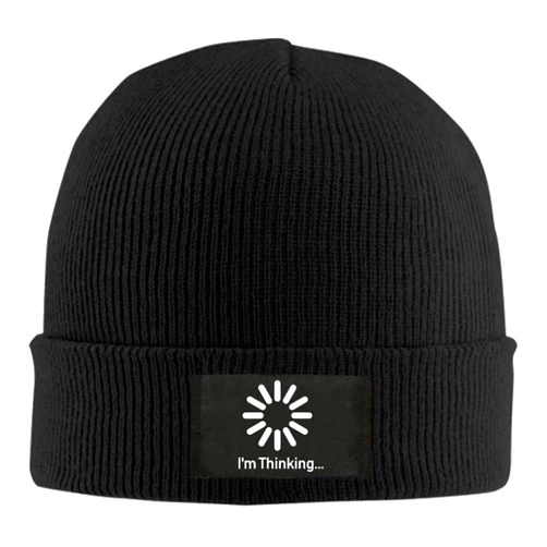 Ovjircd Fuck Off Beanie Hat for Women Men Winter Hat Womens Cuffed Winter Beanie Warm Skull Cap Plain Knit Hat Cap