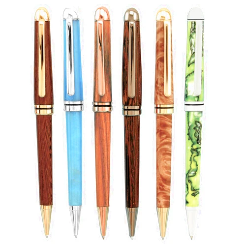 Penn State Industries PKMTFUN99 Funline Designer Twist Ballpoint Pen Kit Variety Pack Woodturning Project (30pack)