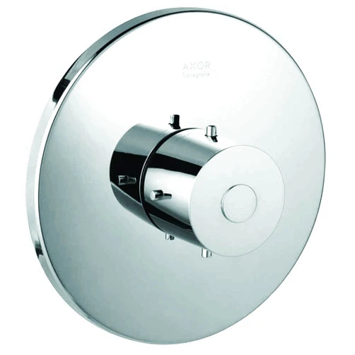 AXOR Starck Modern -Handle 6-inch Wide Volume Control Valve Trim Only in Chrome, 10970001