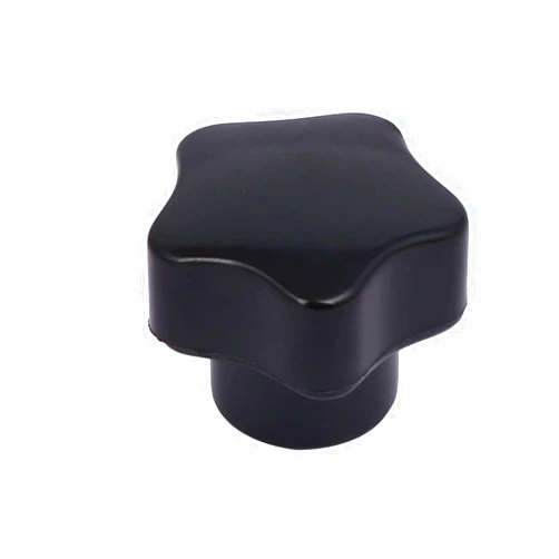 Aexit M5 Female Knobs & Hand Wheels Thread Star Head Bakelite Knobs Handle Machine Star Knobs Tool Black