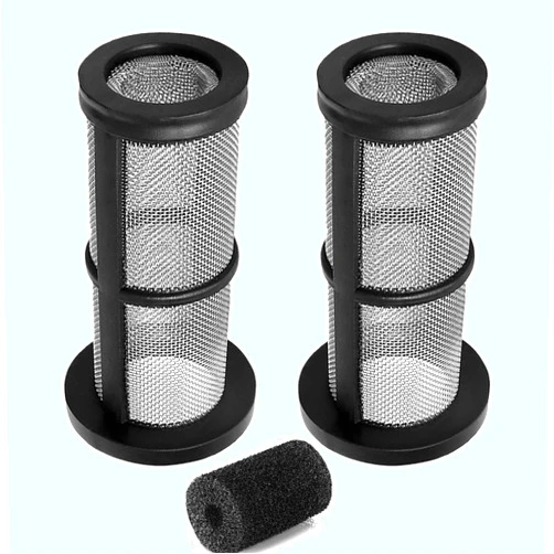 ECOPMAX 2Pcs 48-222 Filter Screen Replacement Parts for Zodiac Polaris 180 280 380 3900 Pool Cleaner, White