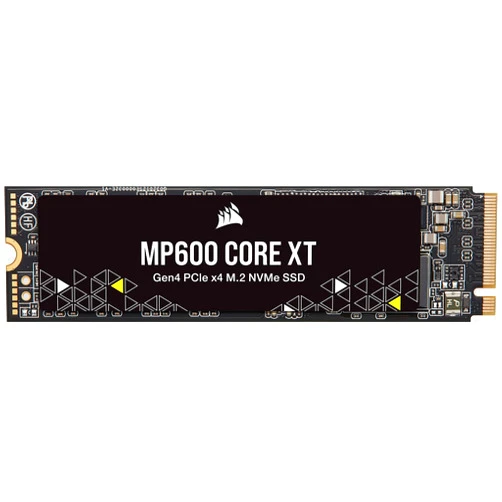 Corsair MP600 CORE XT 2TB PCIe Gen4 x4 NVMe M.2 SSD – High-Density QLC NAND – M.2 2280 – DirectStorage Compatible - Up to 5,000MB/sec – Great for PCIe 4.0 Notebooks and Desktops – Black