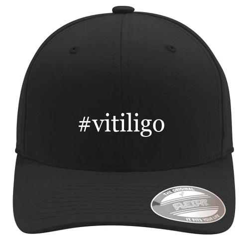 One Legging it Around #Vitiligo - Soft Hashtag Flexfit Baseball Hat Cap