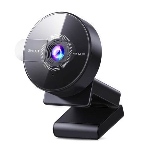 EMEET C950 4K Webcam for PC - 8 Megapixels 4K UHD, PDAF Autofocus, Noise-Canceling Mic, 70° FOV, 1080P@60FPS, Privacy Cover, USB 2.0 Plug&Play, Ideal PC Camera 4K for Zoom/Teams/Skype/Google Meet
