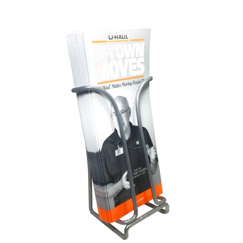 FixtureDisplays 20 Pack Pamphlet Literature Wire Holder Coutertop Display 1239-40-20pc