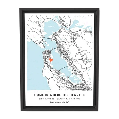 LIME&LOU LIME & LOU - Your Special Place Custom Personalized Wall Art (Custom Wall Art, Polycotton Canvas)