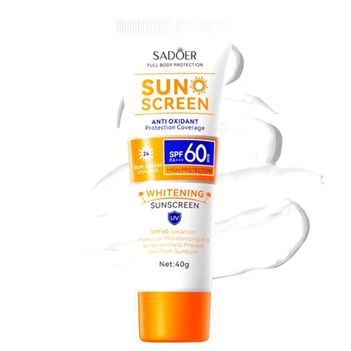 Liillya Sunblock -No White-Residue Non-Sunscreen Lotion Sunscreen by Spf 60 Clear Sunscreen for Face with Broad Spectrum UVA/UVB Protection for Outdoor,Swimming,Travel,Daily Life