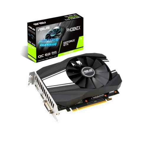 ASUS Graphics Card - GeForce GTX 1660, Super OC Edition Phoenix, 6GB GDDR6