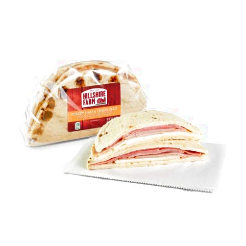Hillshire Farm, Turkey Ham & Cheese Club Flatbread Sandwich, 9.8 oz. (10 Count)
