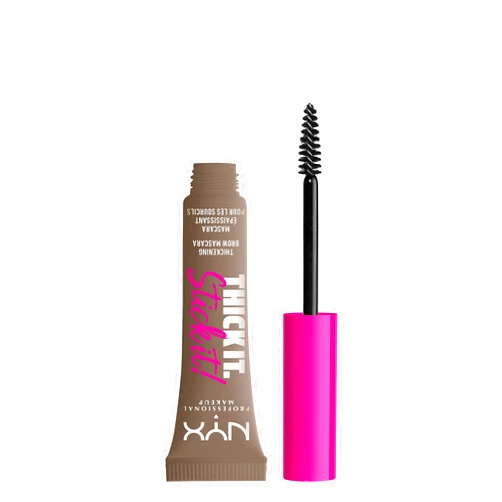 NYX PROFESSIONAL MAKEUP Thick It Stick It Thickening Brow Mascara, Eyebrow Gel - Taupe