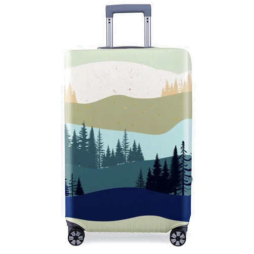 ICOSY Luggage Suitcase Covers for Luggage, Elastic Luggage Cover Protector Scratch Resistant Travel Essentials Suitcase Cover Fits 18-32 Inch Luggage