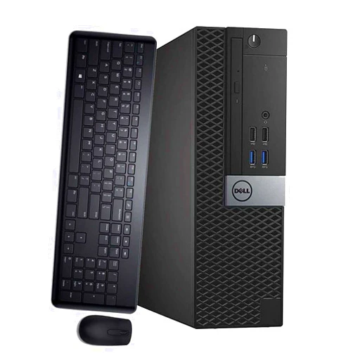 DELL OptiPlex 3040 SFF Desktop Computer Intel Quad Core i7-6700 3.4GHz up to 4.0GHz 16GB Ram 512GB SSD Built-in WiFi & Bluetooth HDMI Dual Monitor Support Wireless Keyboard & Mouse Win10 Pro (Renewed)