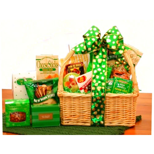 The Gift Basket Gallery Treats for St. Patricks Day Gift Basket